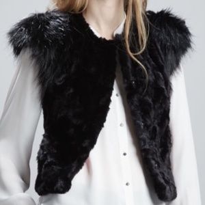 Skaist Taylor Neiman Marcus Target Faux Fur Vest
